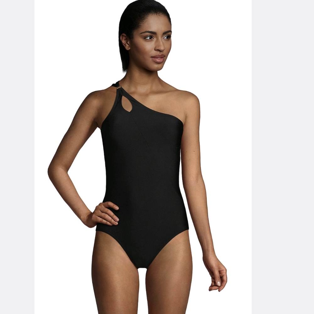 🆕 Lands' End Women's Tummy Control One-piece Swimsuit